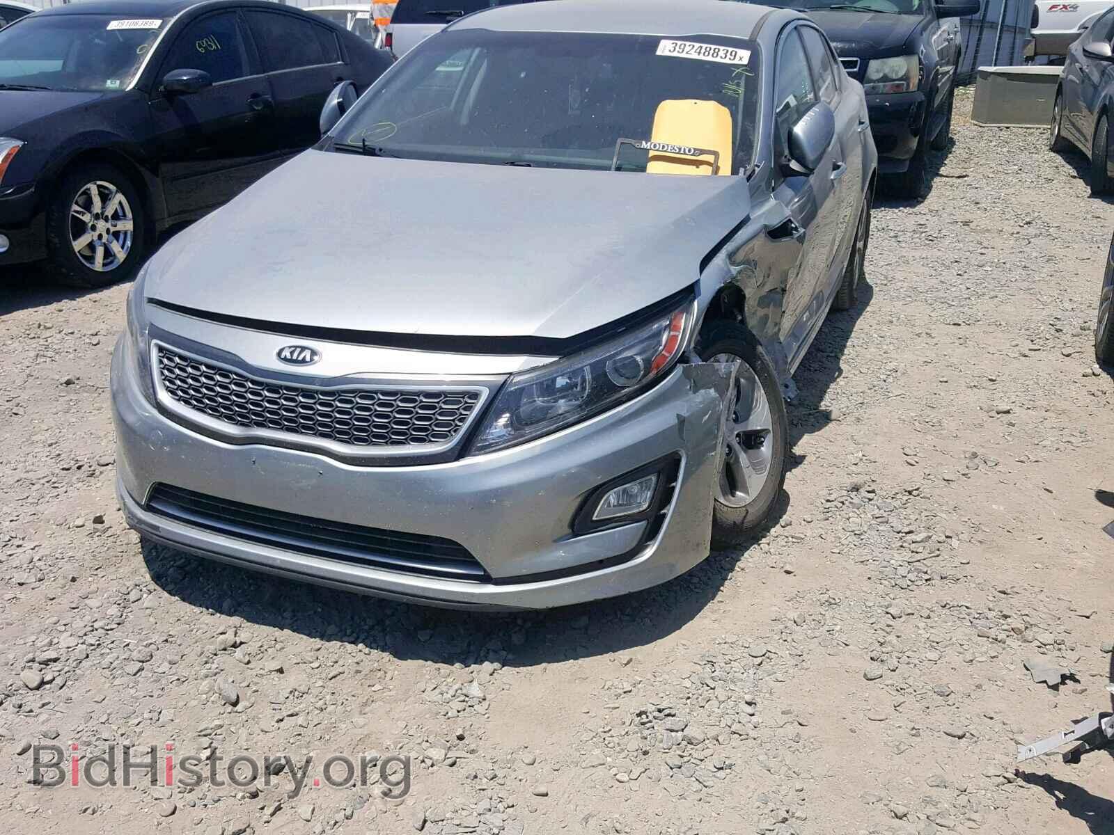 2014 KIA OPTIMA HYB - VIN: KNAGM4AD9E5073791 - Photo 2