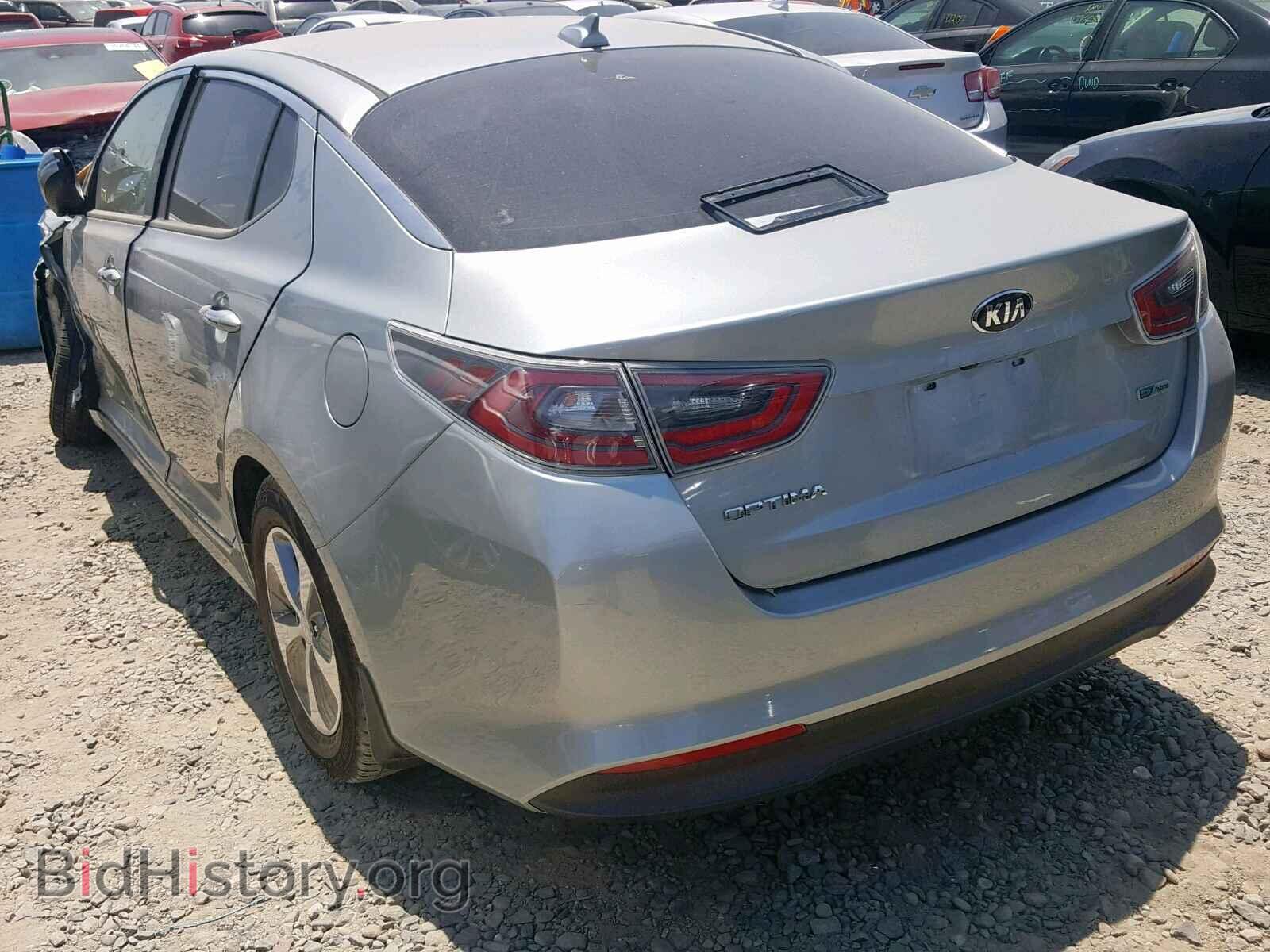 2014 KIA OPTIMA HYB - VIN: KNAGM4AD9E5073791 - Photo 3