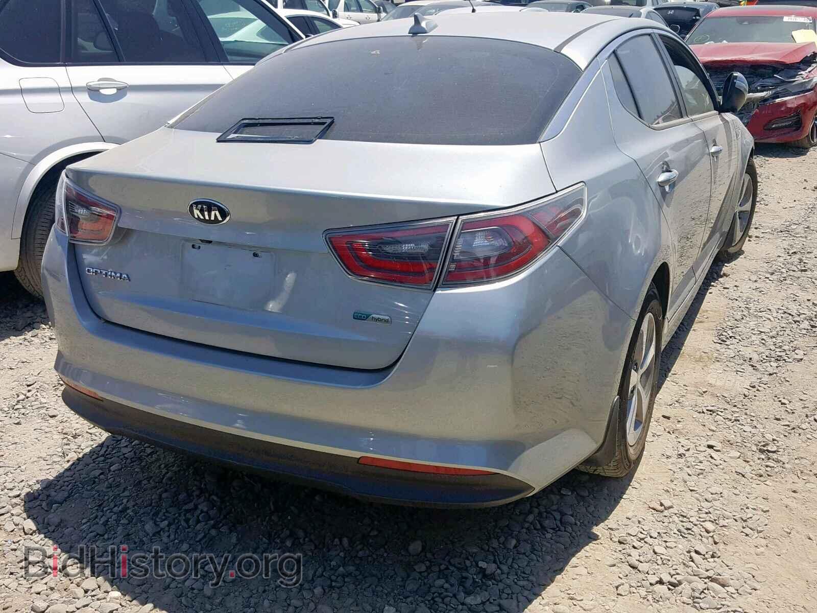 2014 KIA OPTIMA HYB - VIN: KNAGM4AD9E5073791 - Photo 4