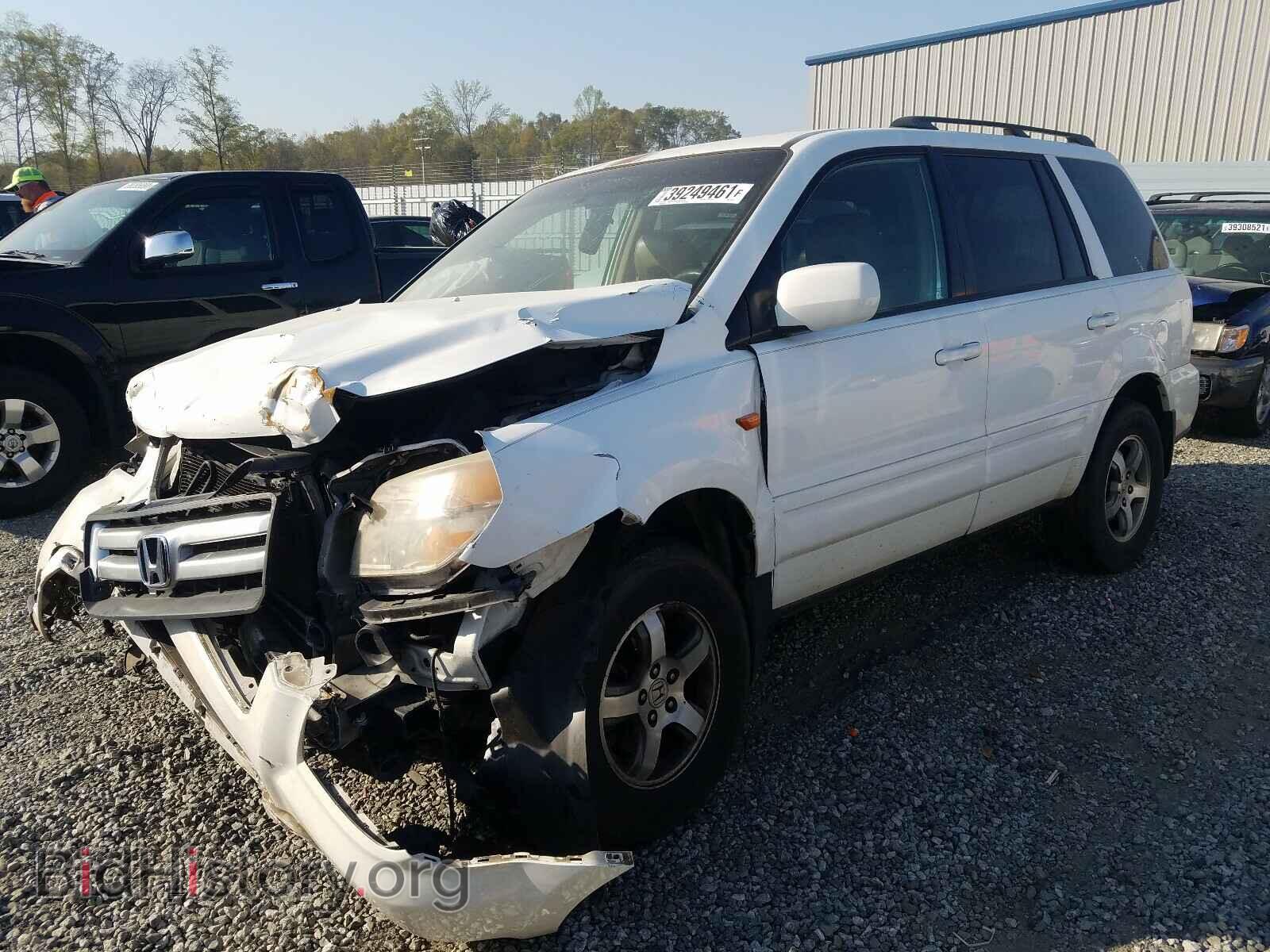 2007 HONDA PILOT - VIN: 5FNYF28607B007287 - Photo 2