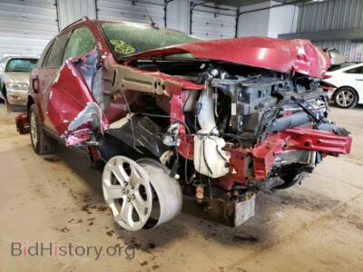 2014 Ford EDGE EDGE SEL, red — VIN 2FMDK4JC4EBB51341, Copart