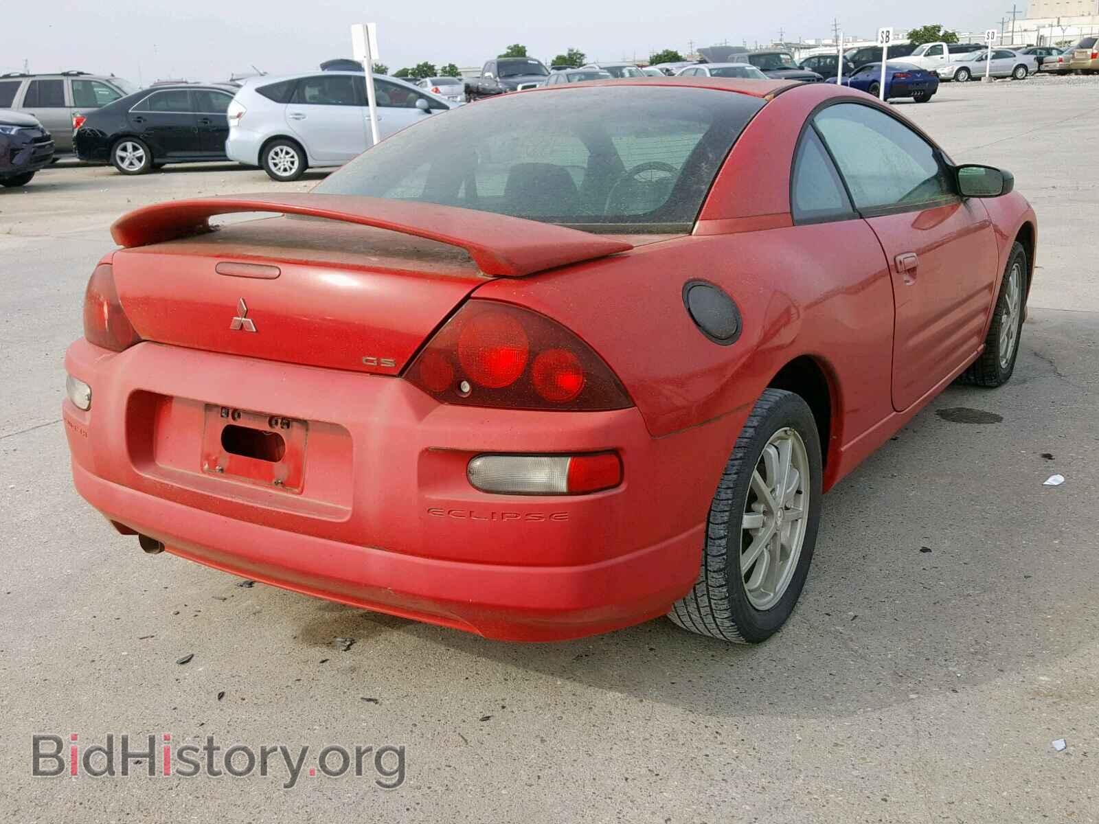 2001 MITSUBISHI ECLIPSE - VIN: 4A3AC44G01E029106 - Фото 4