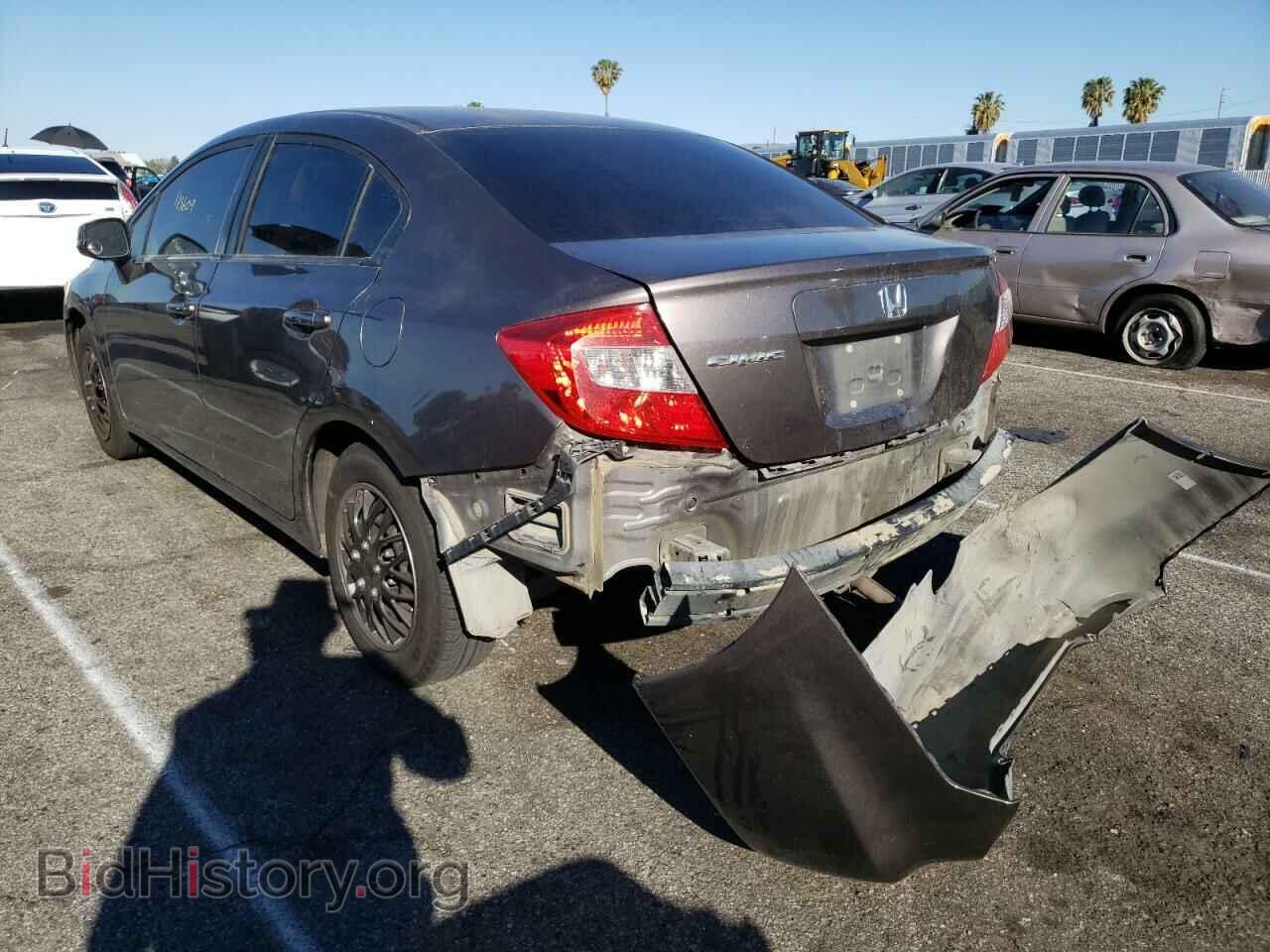 2012 HONDA CIVIC - VIN: 19XFB2F57CE352216 - Фото 3