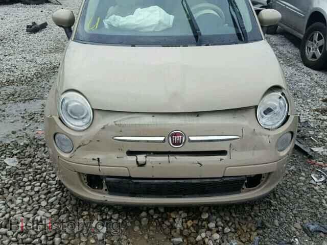 2012 FIAT 500 - VIN: 3C3CFFDR3CT121219 - Фото 9