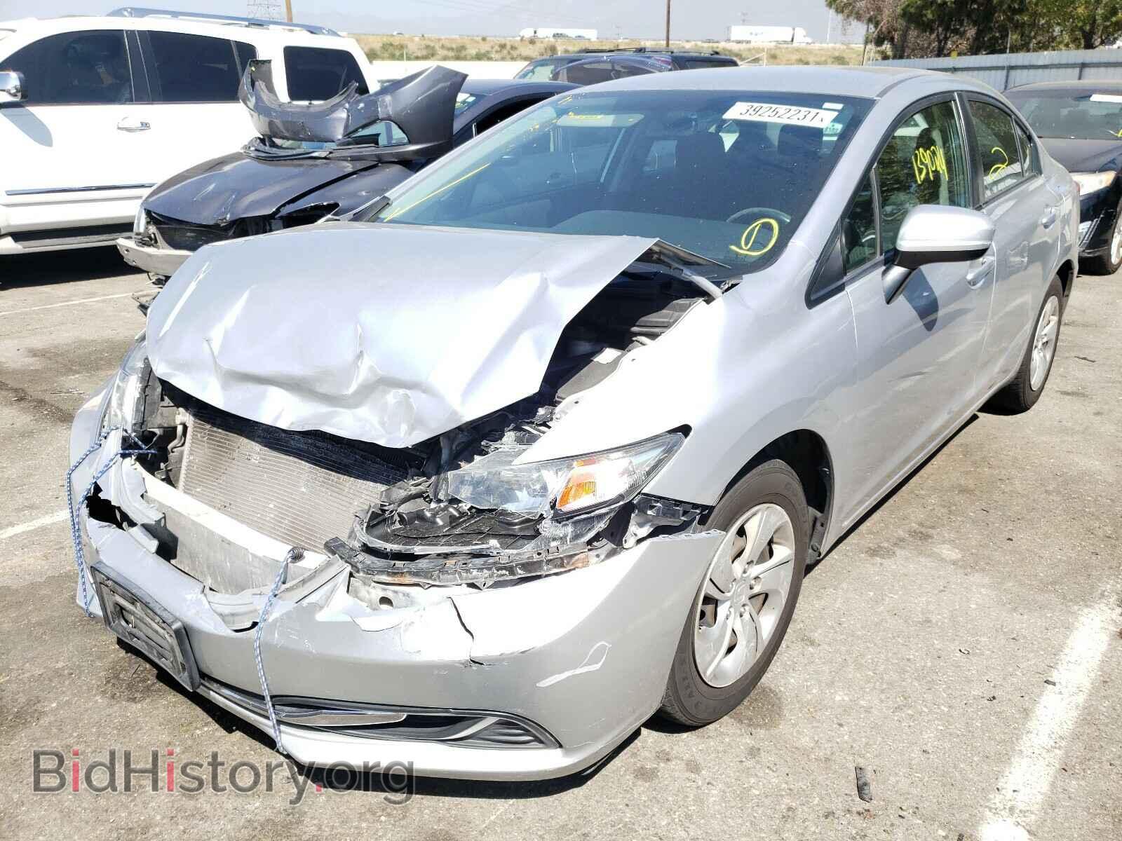 2014 HONDA CIVIC - VIN: 19XFB2F59EE268076 - Фото 2