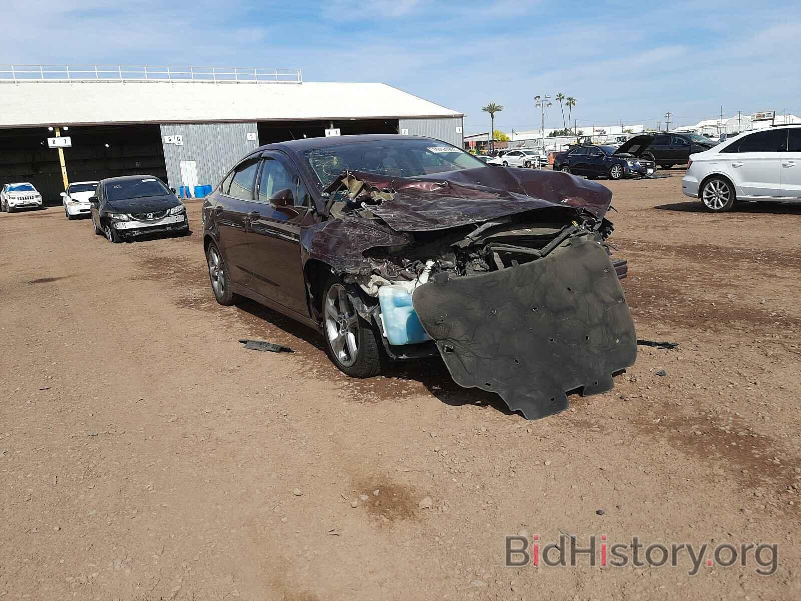 Photo 3FA6P0HR3DR387034 - FORD FUSION 2013