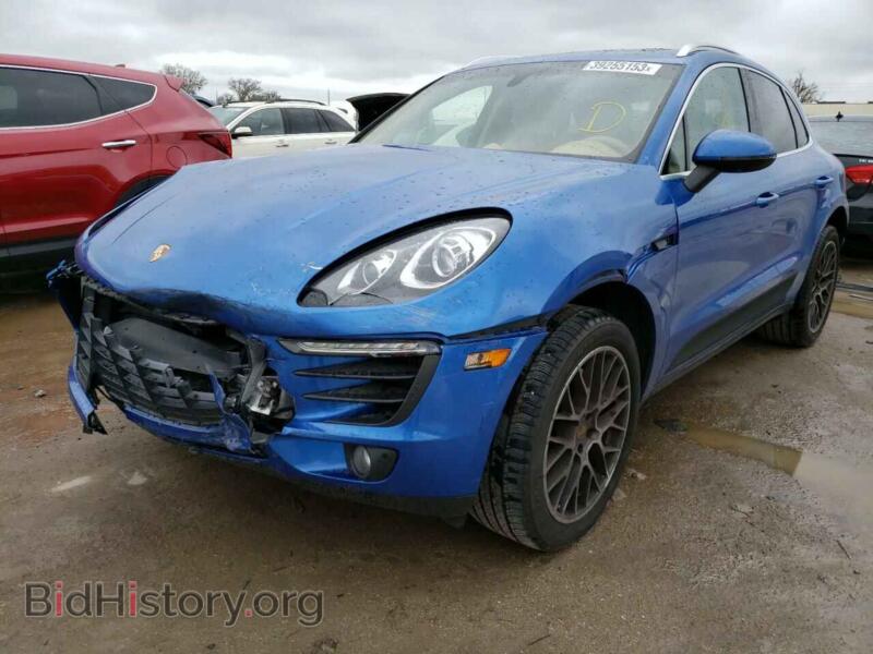 2016 Porsche MACAN Macan S (VIN WP1AB2A56GLB40095) — photo 1 of 13, Copart, damage: front end