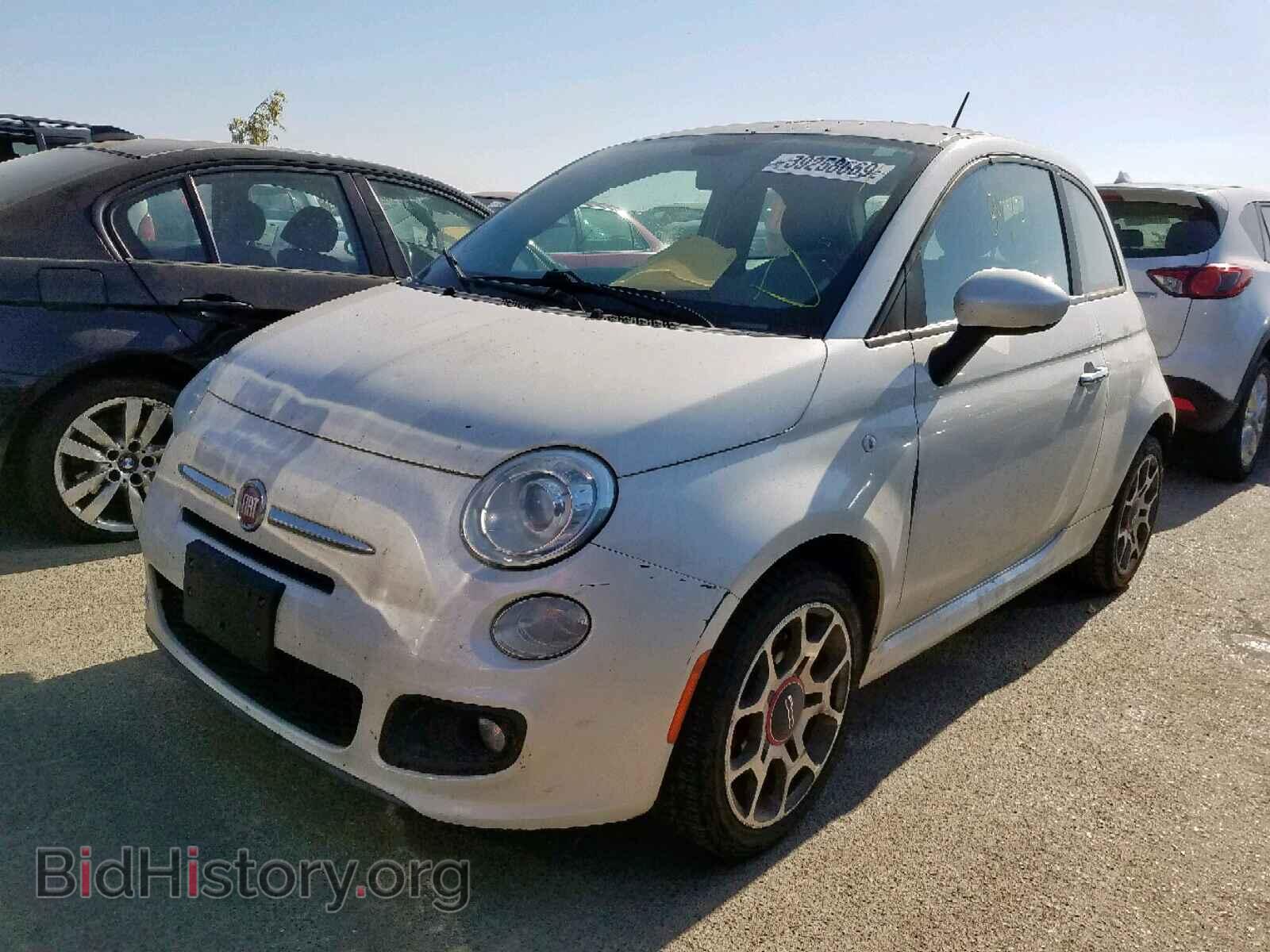2012 FIAT 500 - VIN: 3C3CFFBR4CT370583 - Photo 2