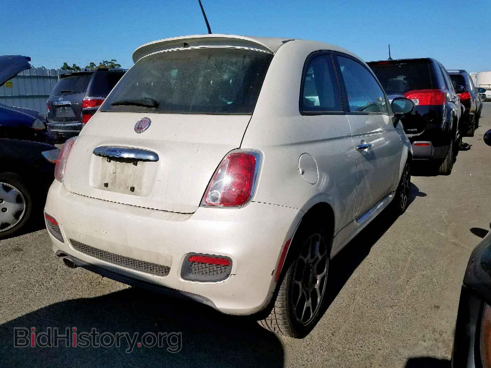 2012 FIAT 500 - VIN: 3C3CFFBR4CT370583 - Photo 4