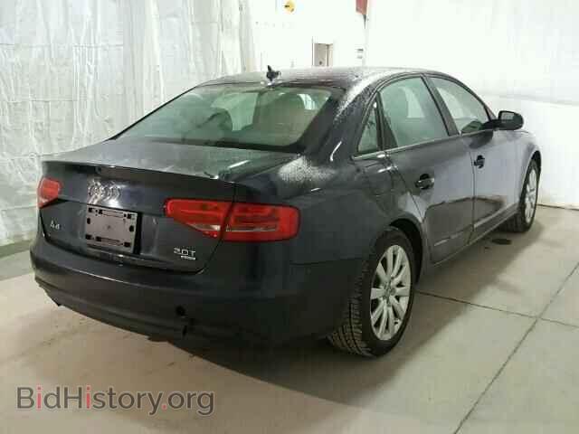 2013 AUDI A4 - VIN: WAUBFAFL7DN044100 - Фото 4
