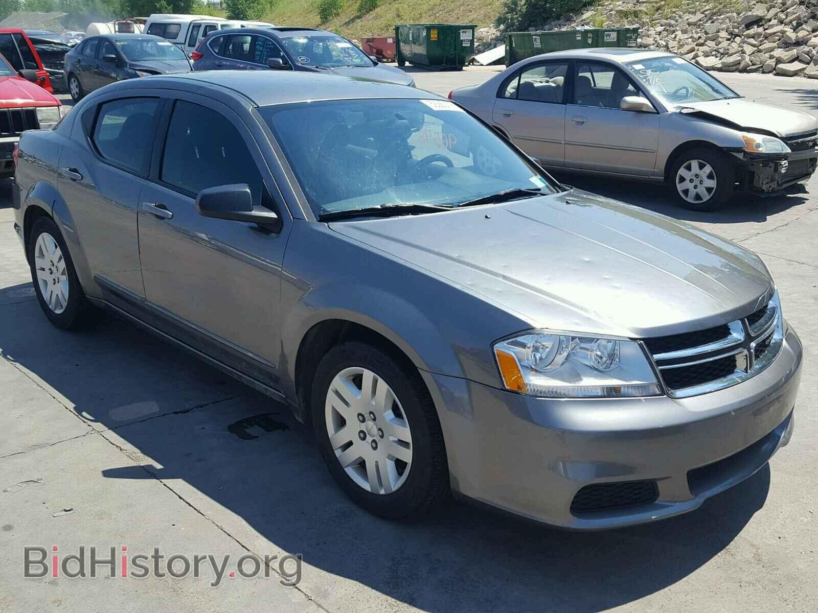 Фотография 1C3CDZAG2CN258825 - DODGE AVENGER 2012