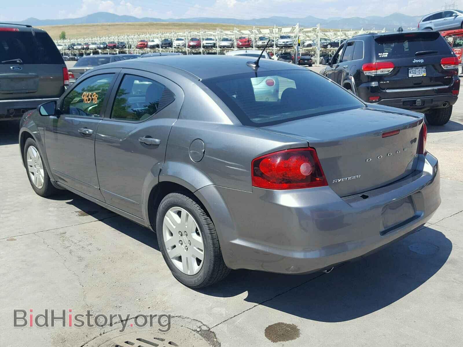 2012 DODGE AVENGER - VIN: 1C3CDZAG2CN258825 - Photo 3
