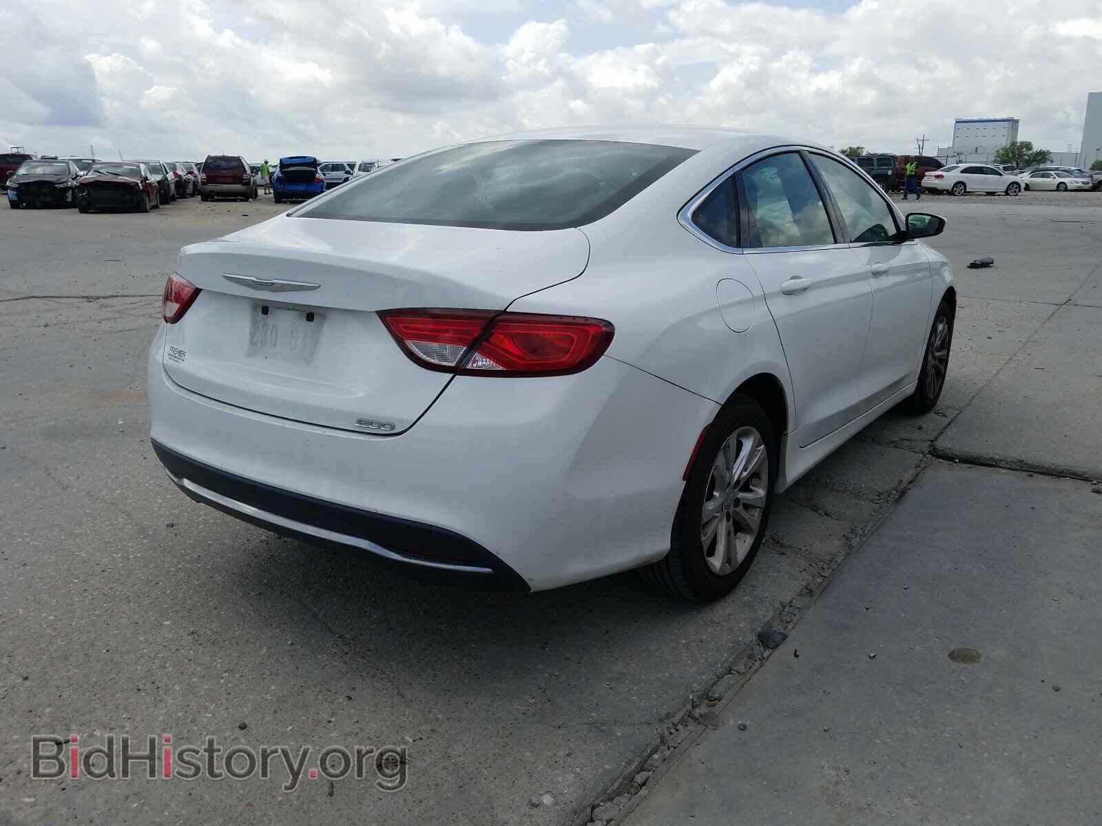 2015 CHRYSLER 200 - VIN: 1C3CCCABXFN737602 - Фото 4
