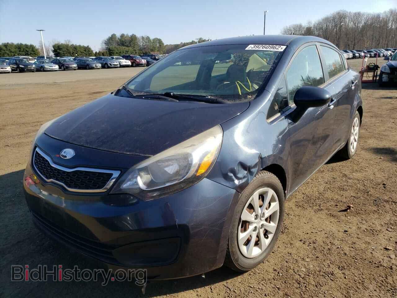 2013 KIA RIO - VIN: KNADN4A36D6272121 - Фото 2