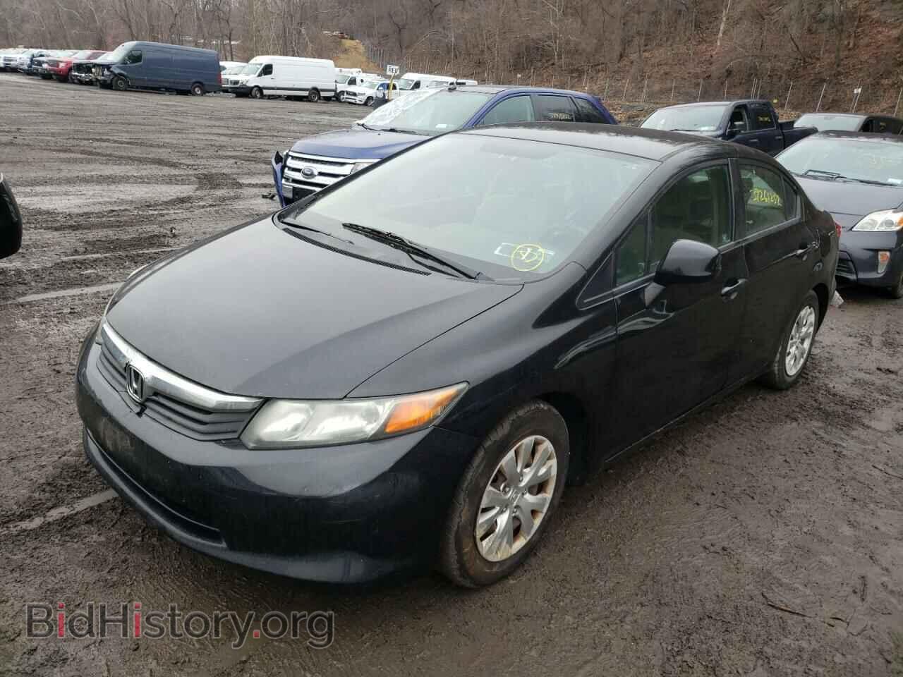 2012 HONDA CIVIC - VIN: 2HGFB2F56CH327121 - Фото 2
