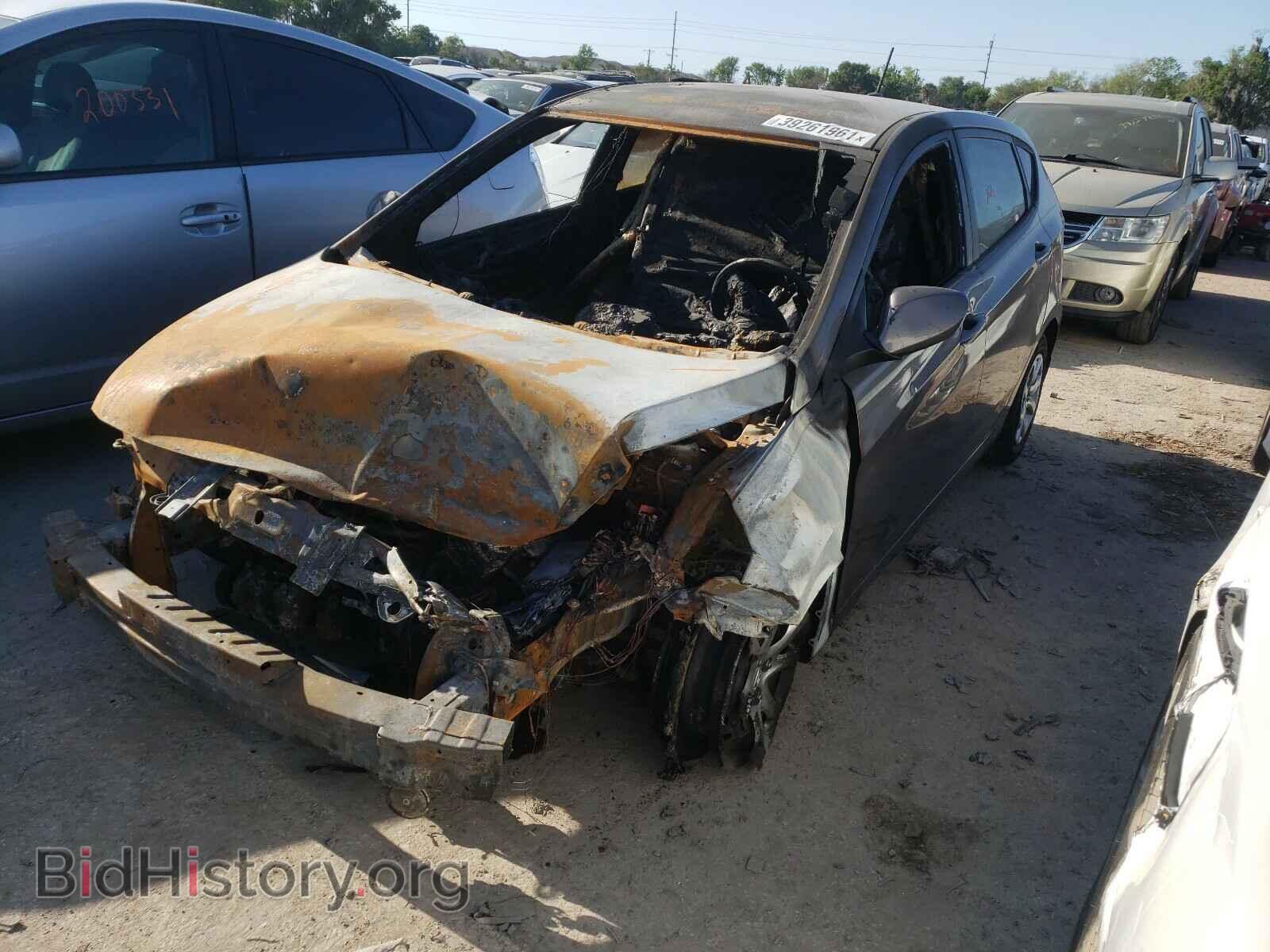 2014 HYUNDAI ACCENT - VIN: KMHCT5AE9EU180473 - Фото 2