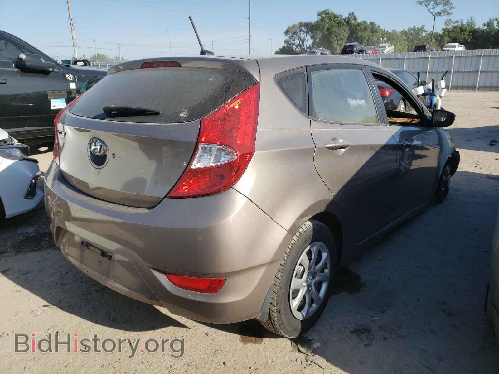 2014 HYUNDAI ACCENT - VIN: KMHCT5AE9EU180473 - Фото 4