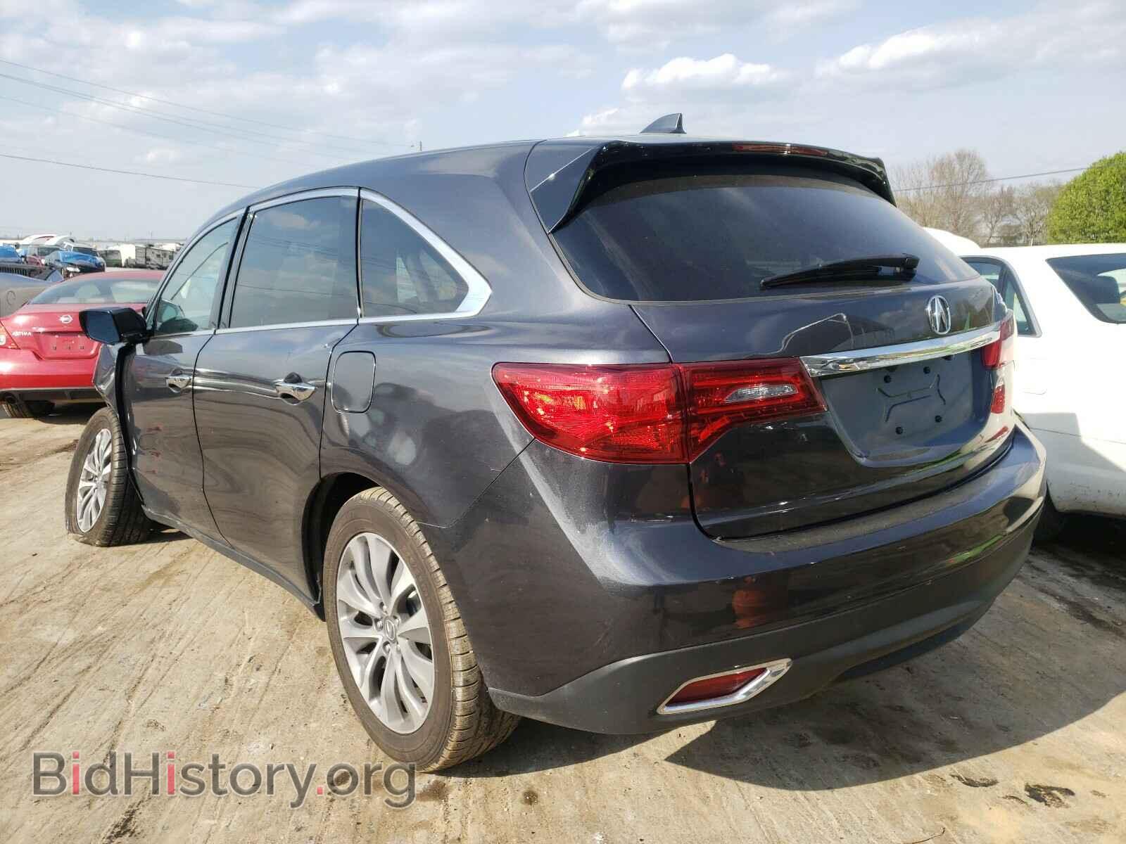 2016 ACURA MDX - VIN: 5FRYD3H42GB016453 - Фото 3