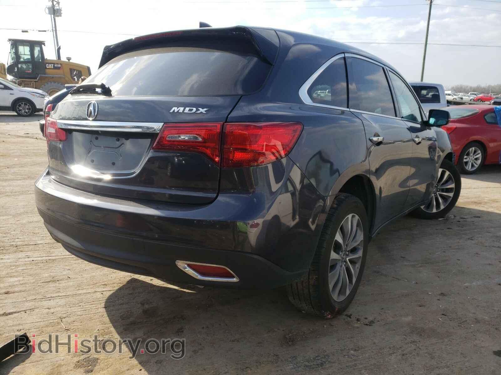 2016 ACURA MDX - VIN: 5FRYD3H42GB016453 - Фото 4