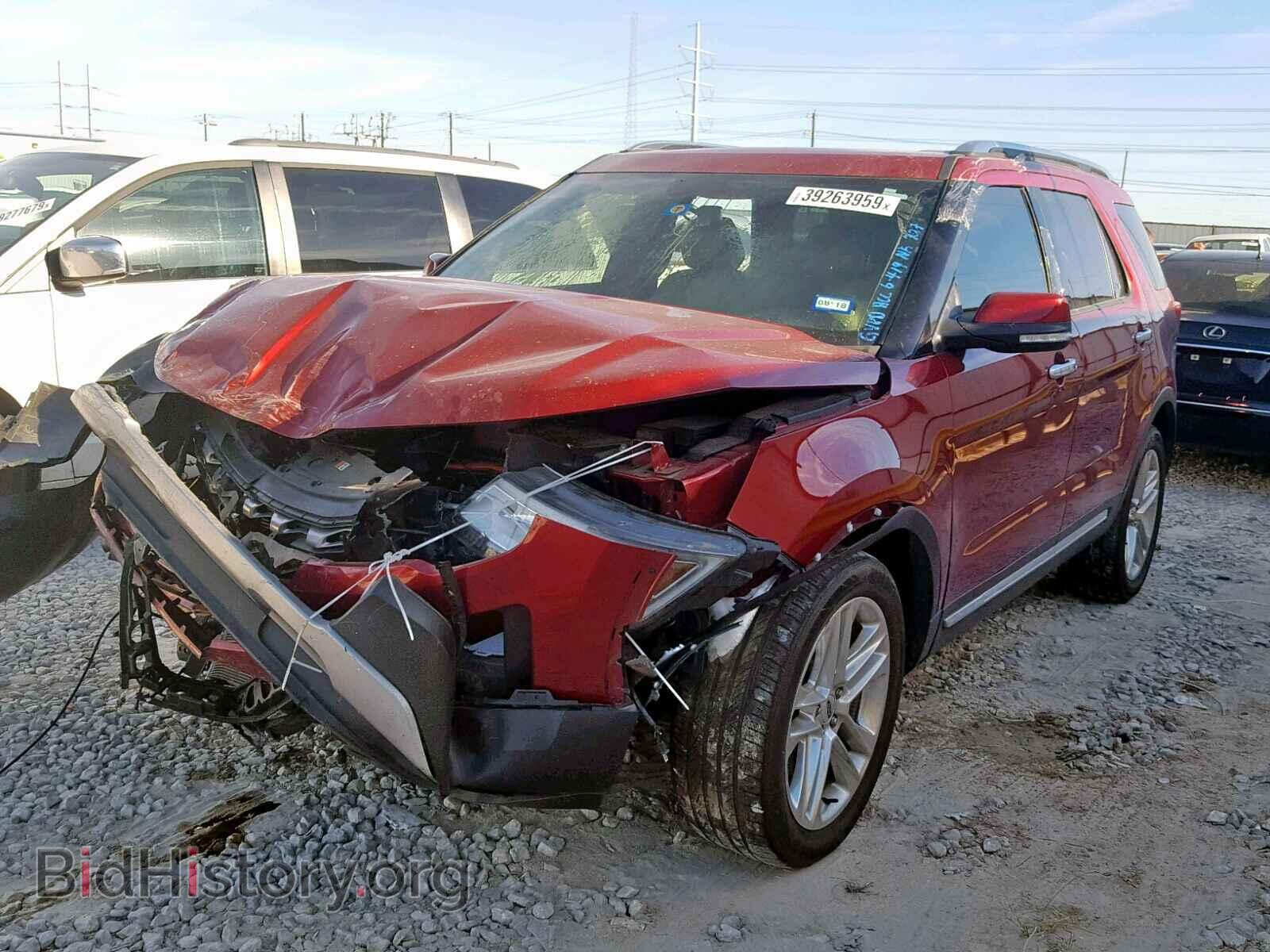 2017 FORD EXPLORER L - VIN: 1FM5K7F87HGC61226 - Фото 2