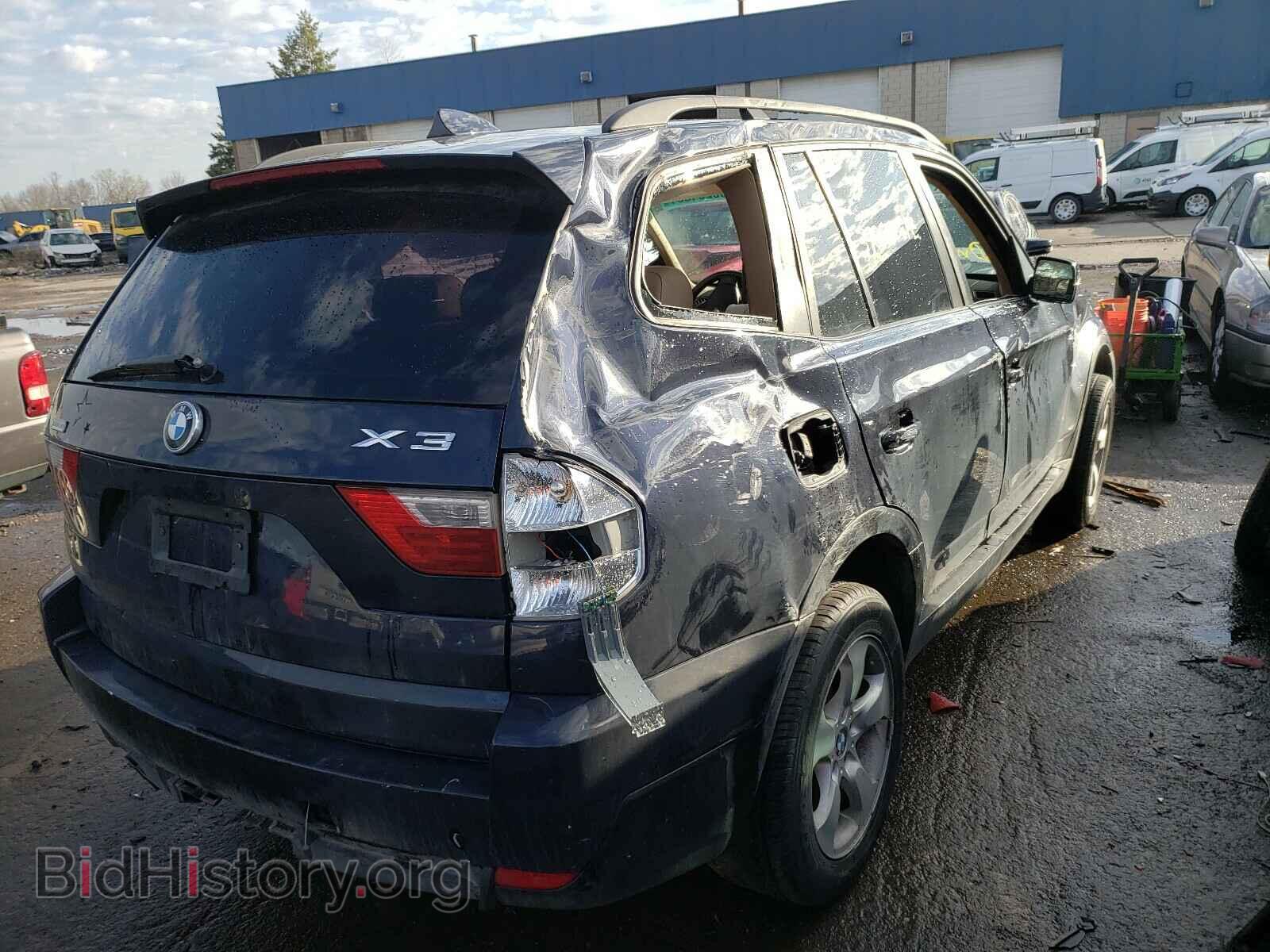 2007 BMW X3 - VIN: WBXPC93467WF11671 - Фото 4