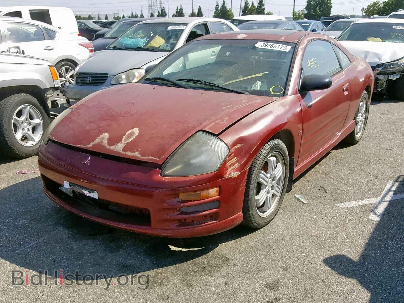 2000 MITSUBISHI ECLIPSE - VIN: 4A3AC84L1YE006352 - Фото 2
