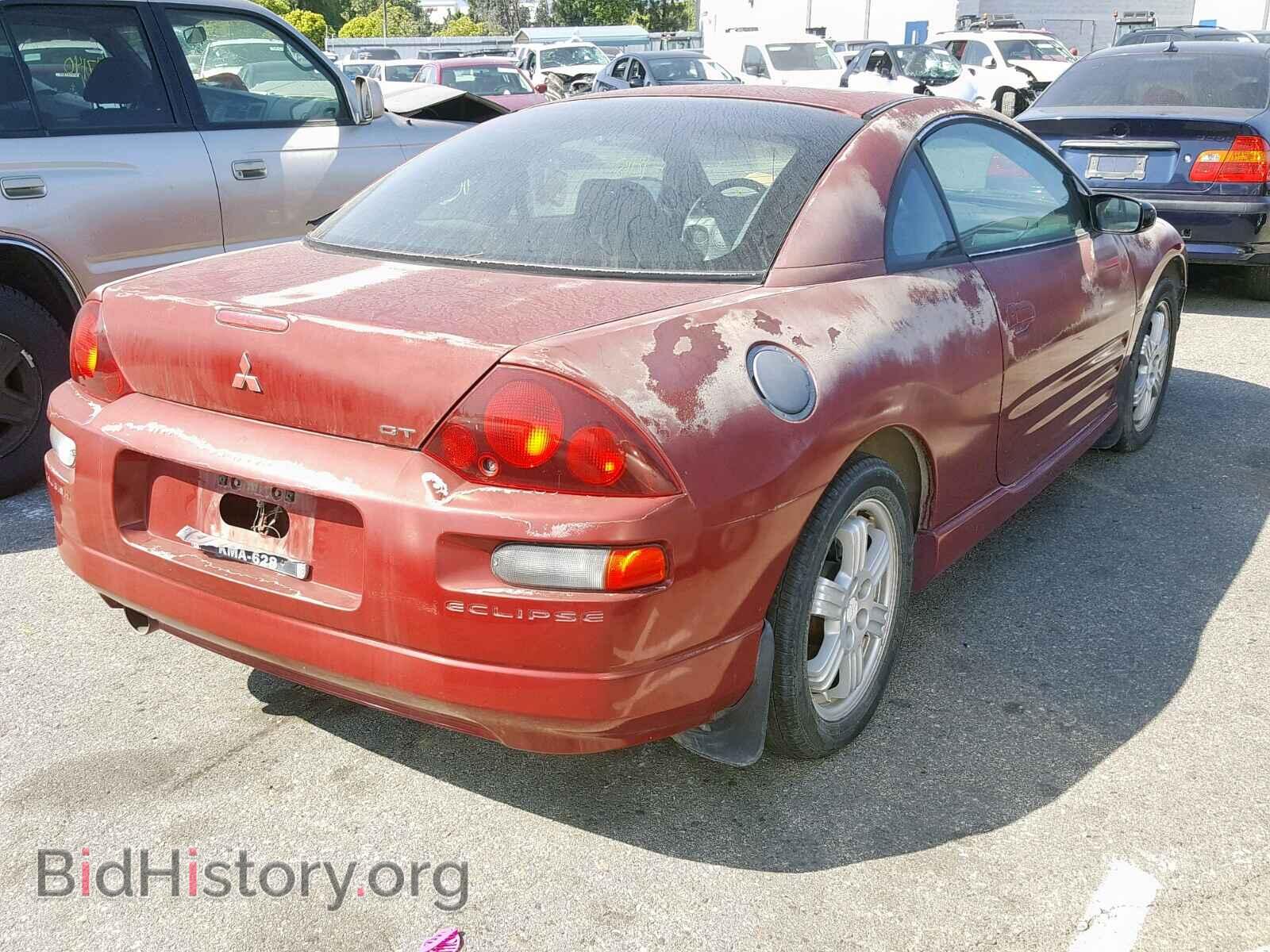 2000 MITSUBISHI ECLIPSE - VIN: 4A3AC84L1YE006352 - Фото 4