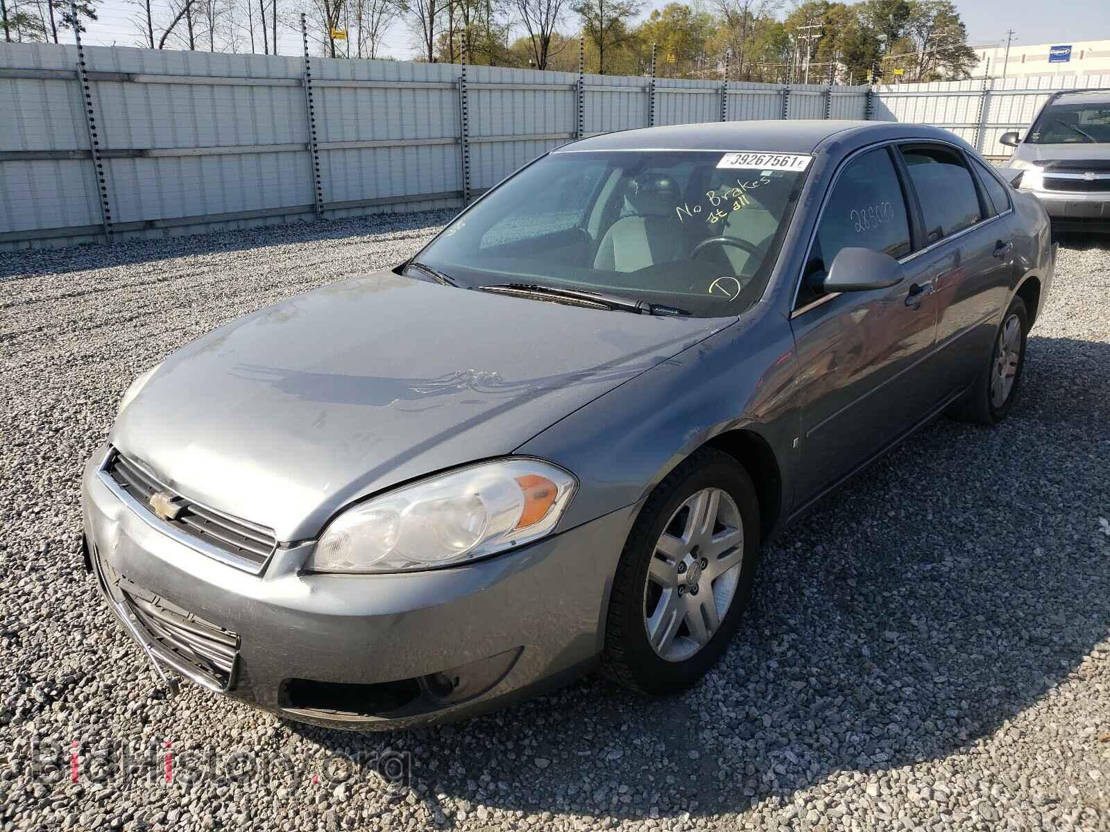 2006 CHEVROLET IMPALA - VIN: 2G1WC581069220841 - Фото 2