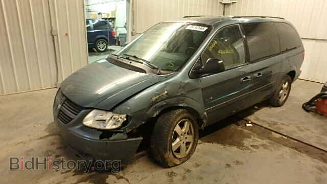 2007 DODGE CARAVAN - VIN: 2D4GP44L07R117604 - Фото 2