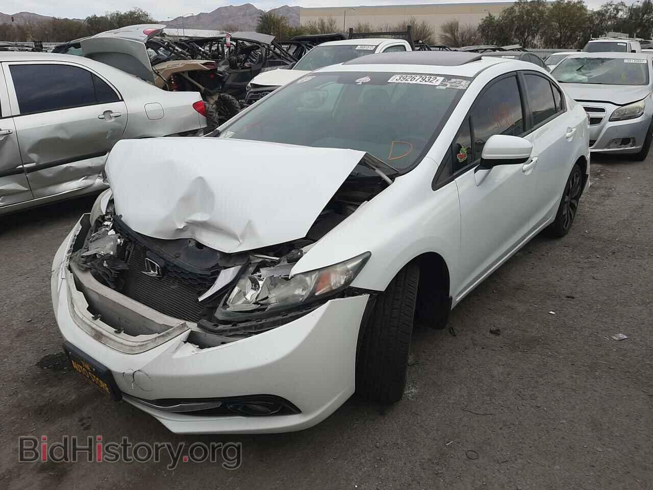 2015 HONDA CIVIC - VIN: 19XFB2F99FE291393 - Фото 2