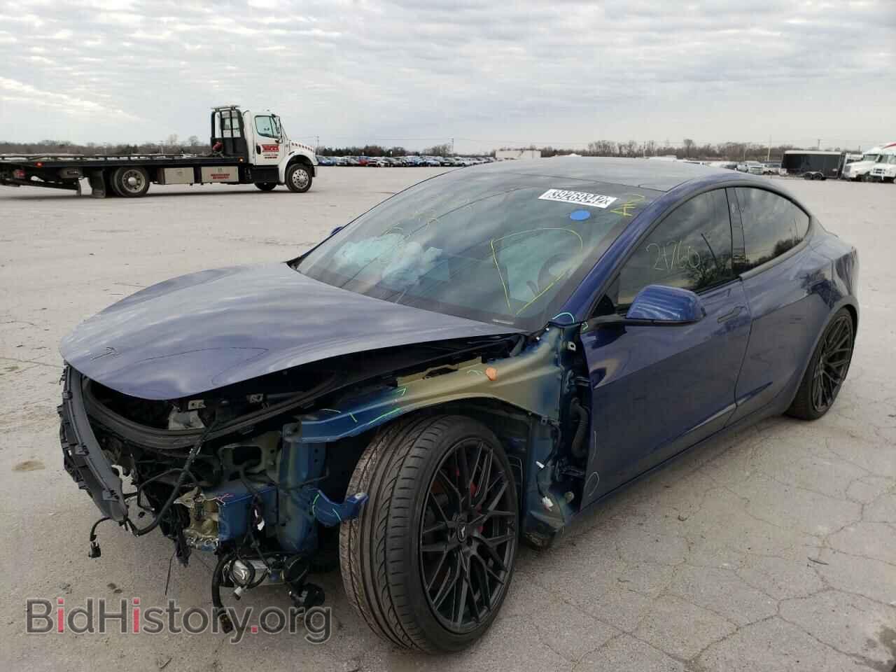 2019 TESLA MODEL 3 - VIN: 5YJ3E1EB9KF477657 - Фото 2