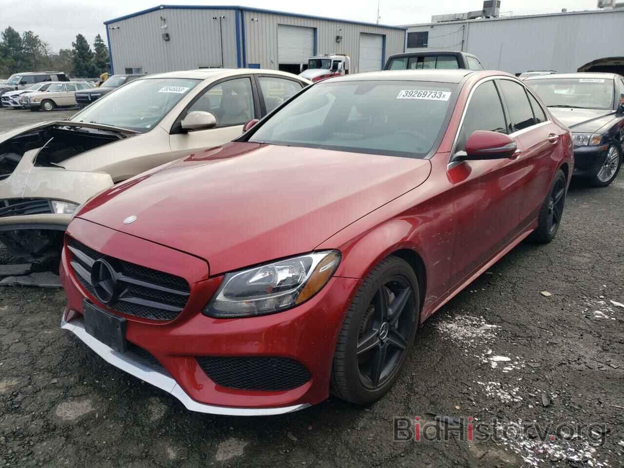 Photo 55SWF4JB8GU176787 - MERCEDES-BENZ C-CLASS 2016