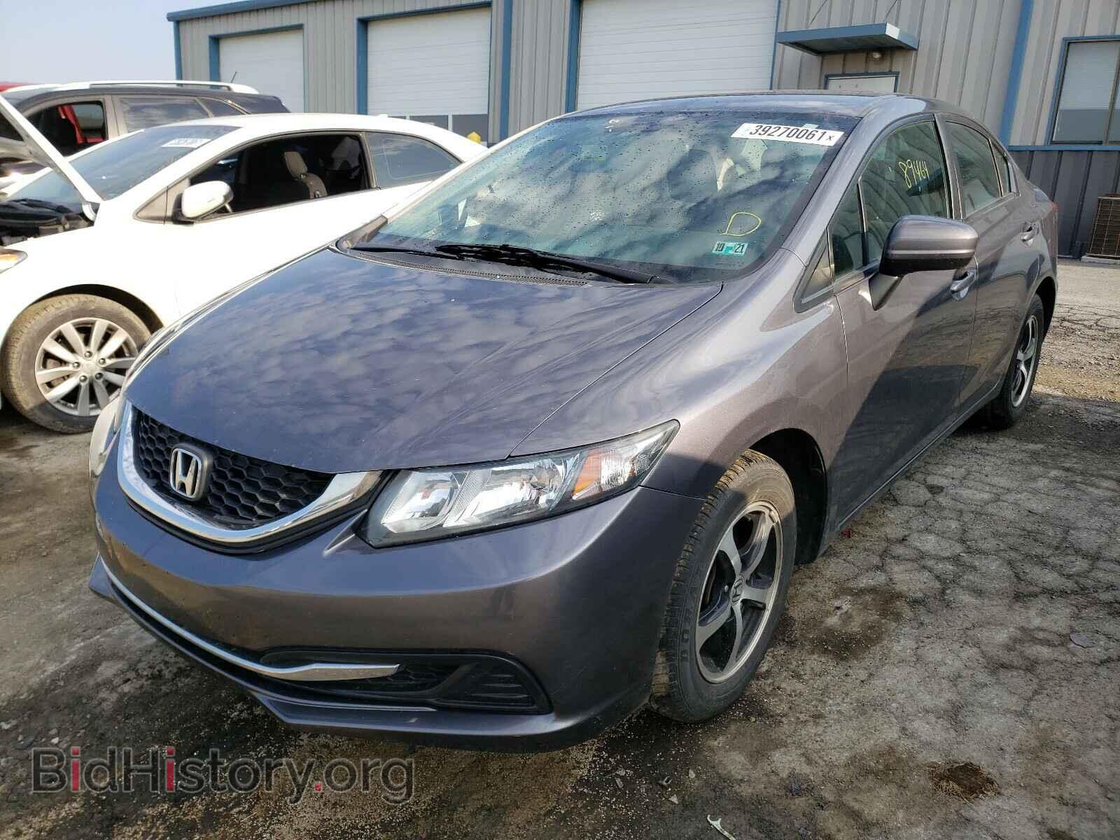 2015 HONDA CIVIC - VIN: 19XFB2F70FE703375 - Фото 2
