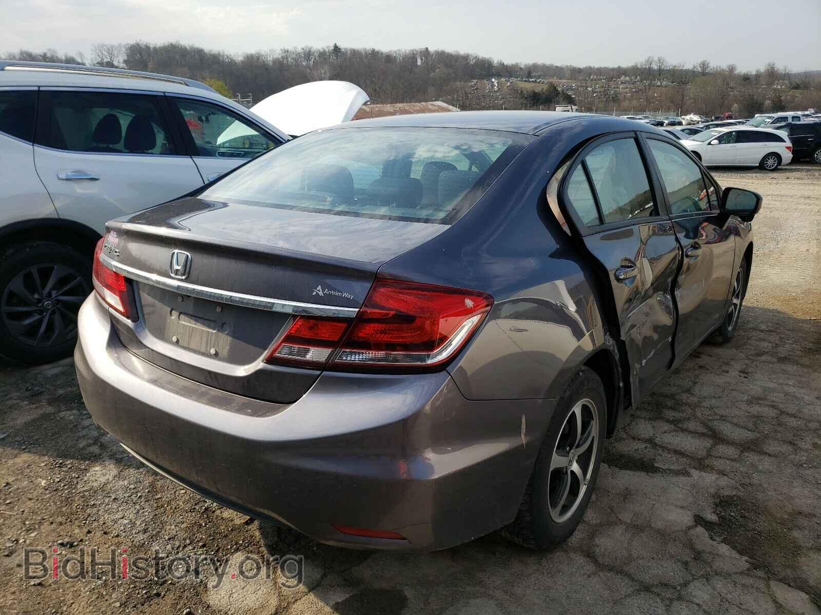 2015 HONDA CIVIC - VIN: 19XFB2F70FE703375 - Фото 4