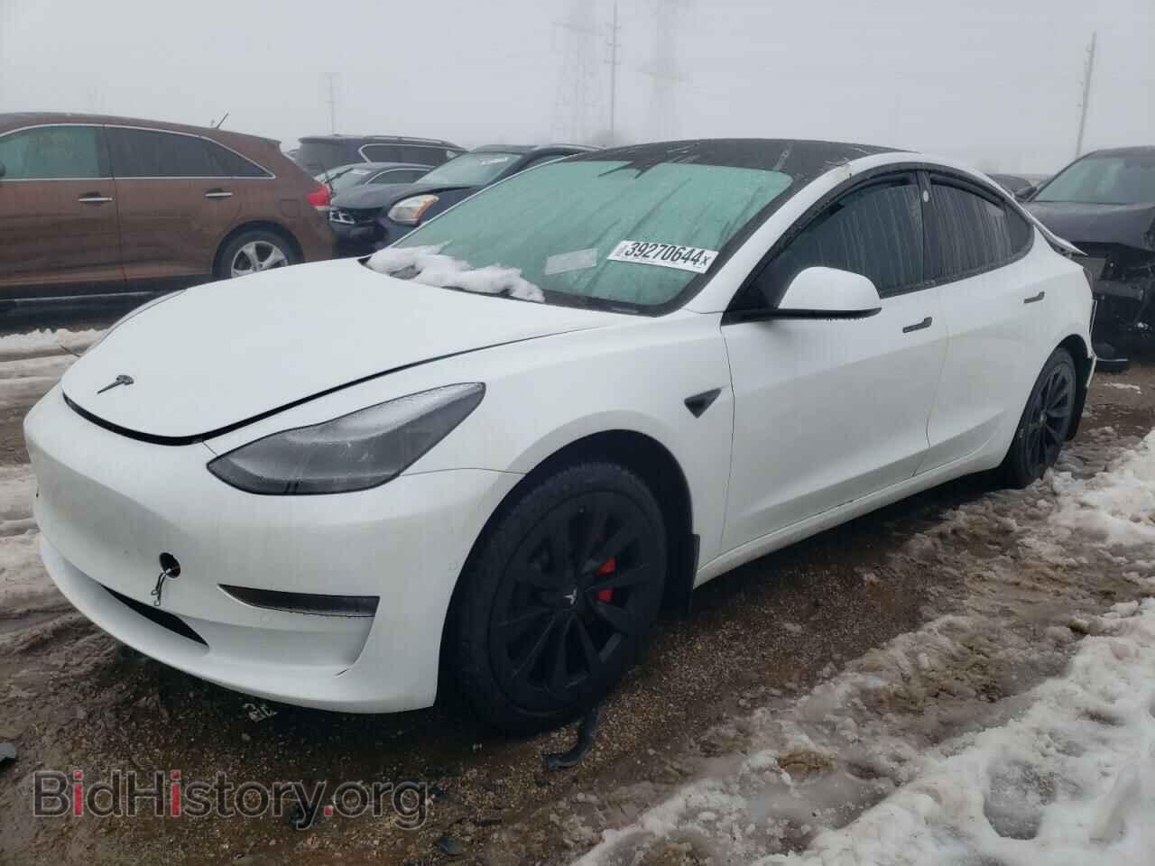 Фотография 5YJ3E1ECXNF242827 - TESLA MODEL 3 2022
