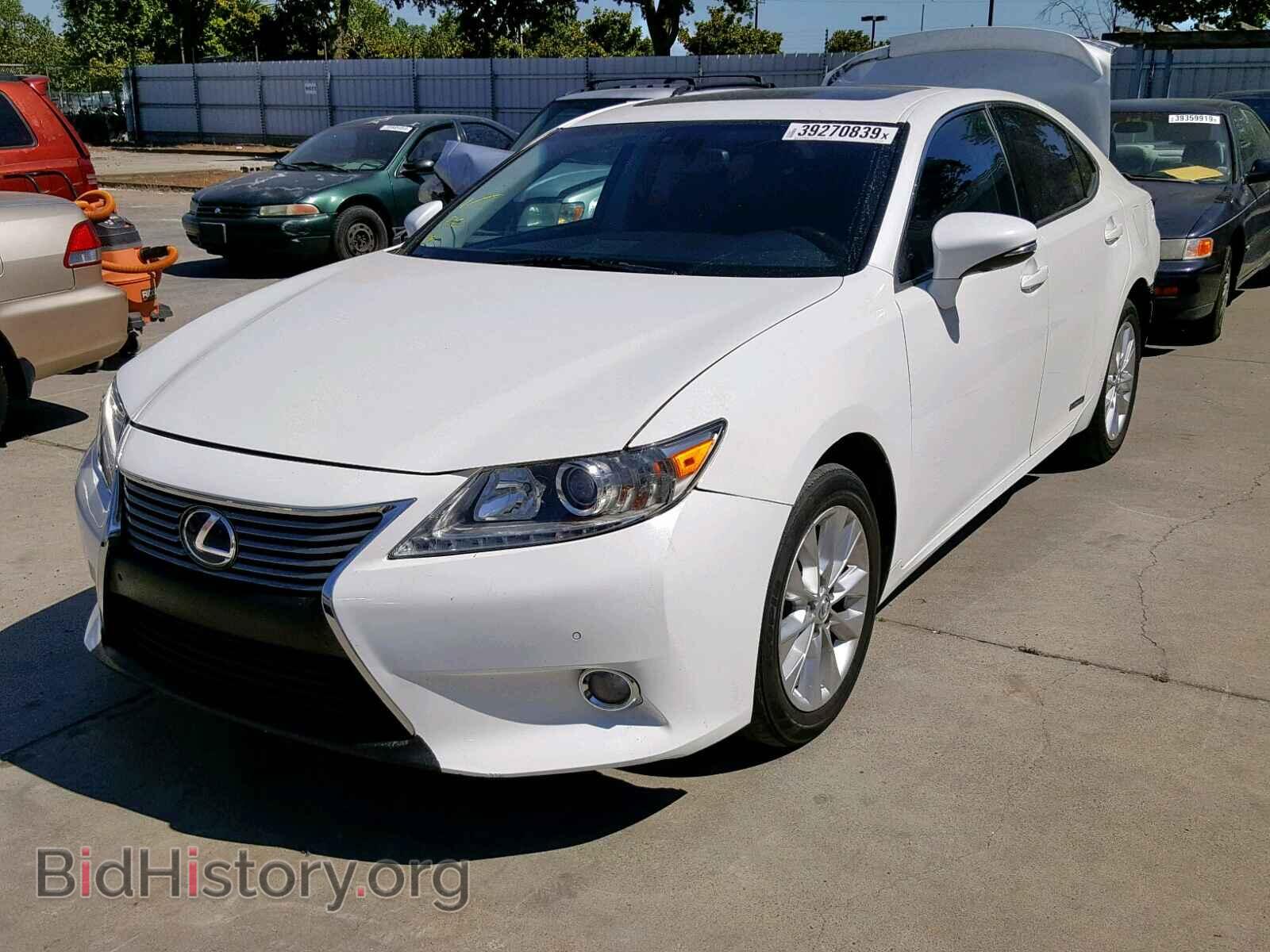 2013 LEXUS ES300 - VIN: JTHBW1GG8D2009344 - Фото 2