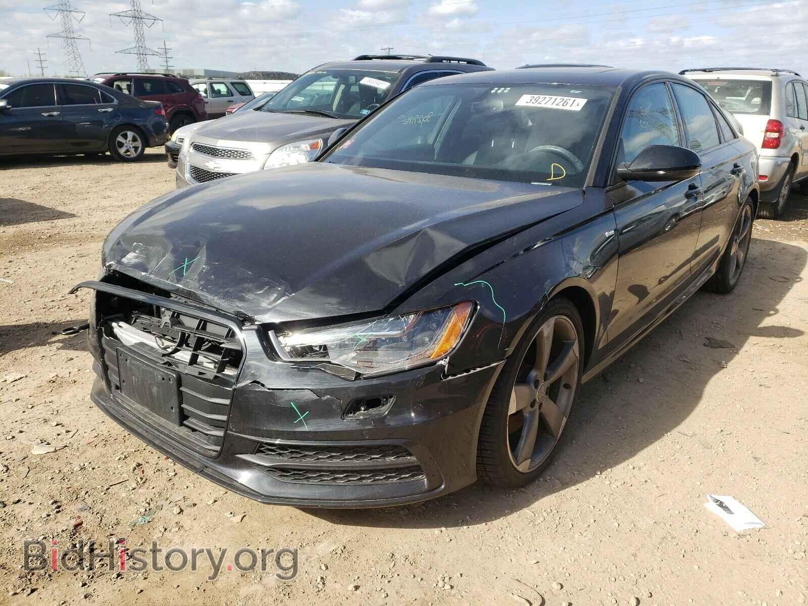 2014 AUDI A6 - VIN: WAUHMAFC6EN018654 - Фото 2