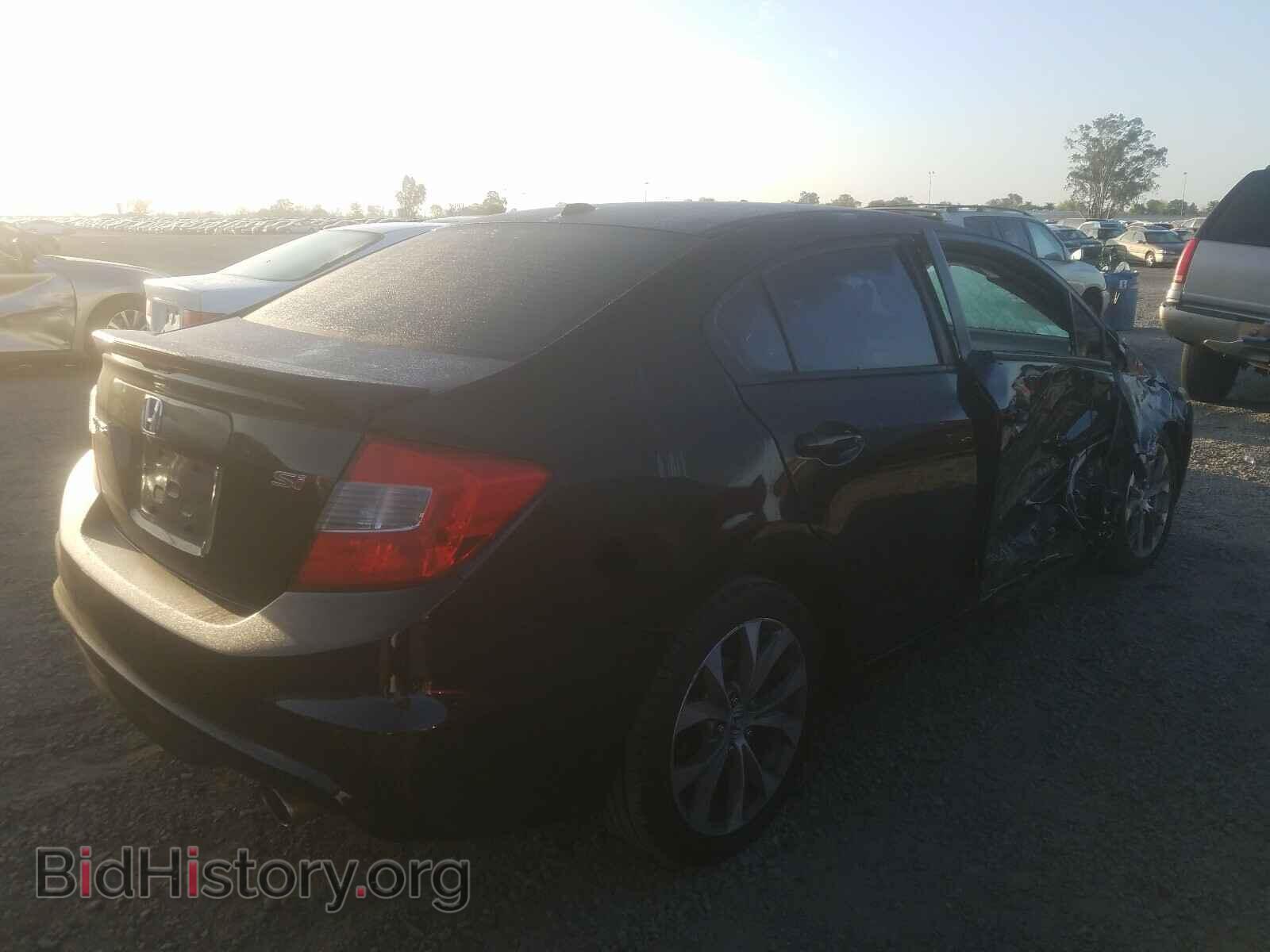 2012 HONDA CIVIC - VIN: 2HGFB6E50CH706706 - Фото 4