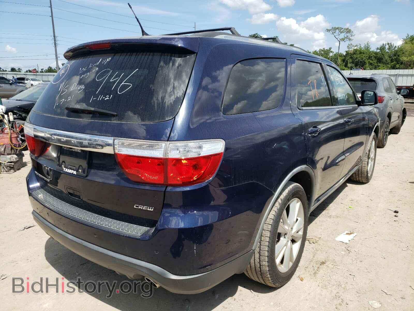 2012 DODGE DURANGO - VIN: 1C4RDHDG7CC159232 - Фото 4