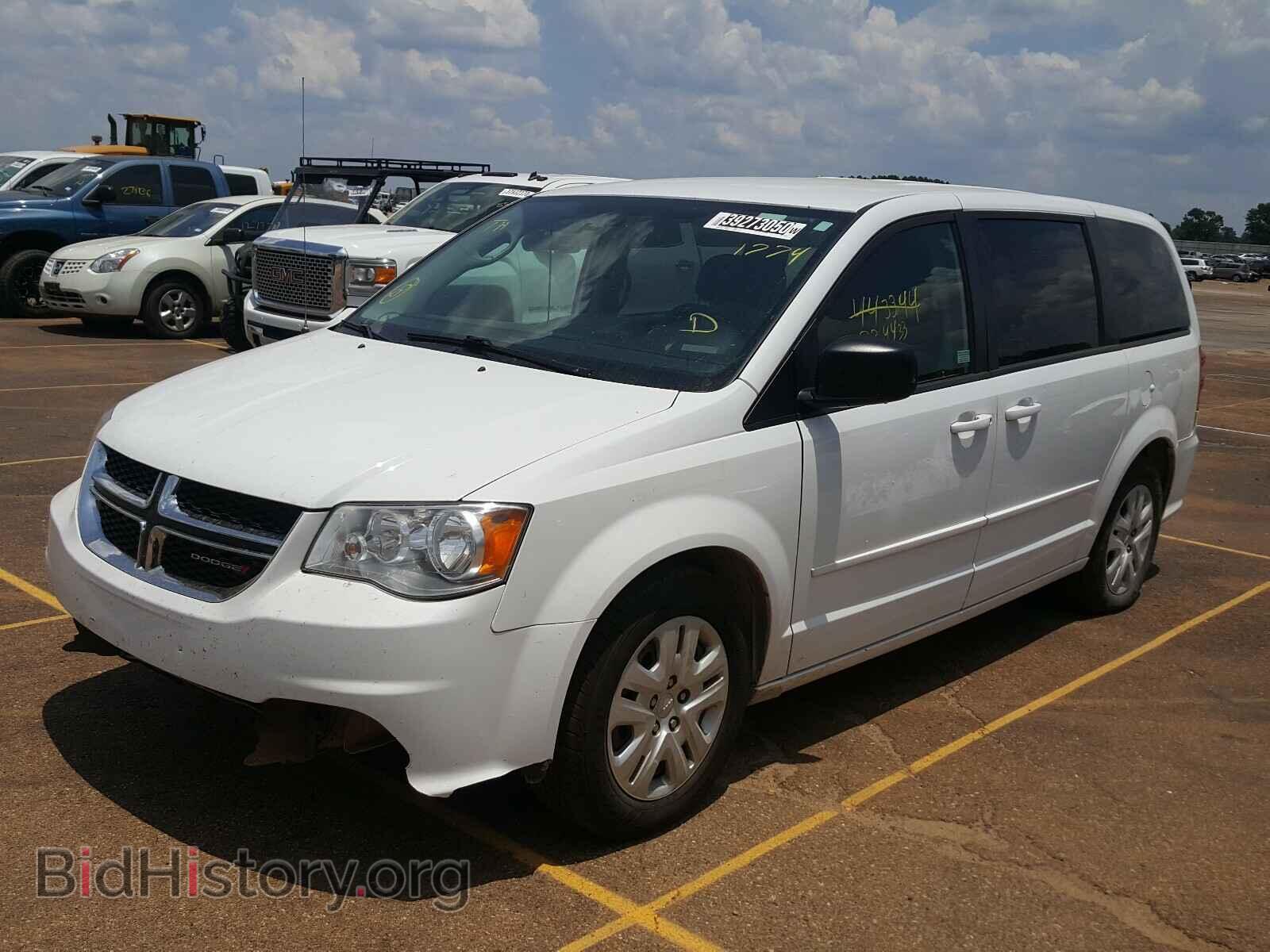 2016 DODGE CARAVAN - VIN: 2C4RDGBG4GR371774 - Фото 2
