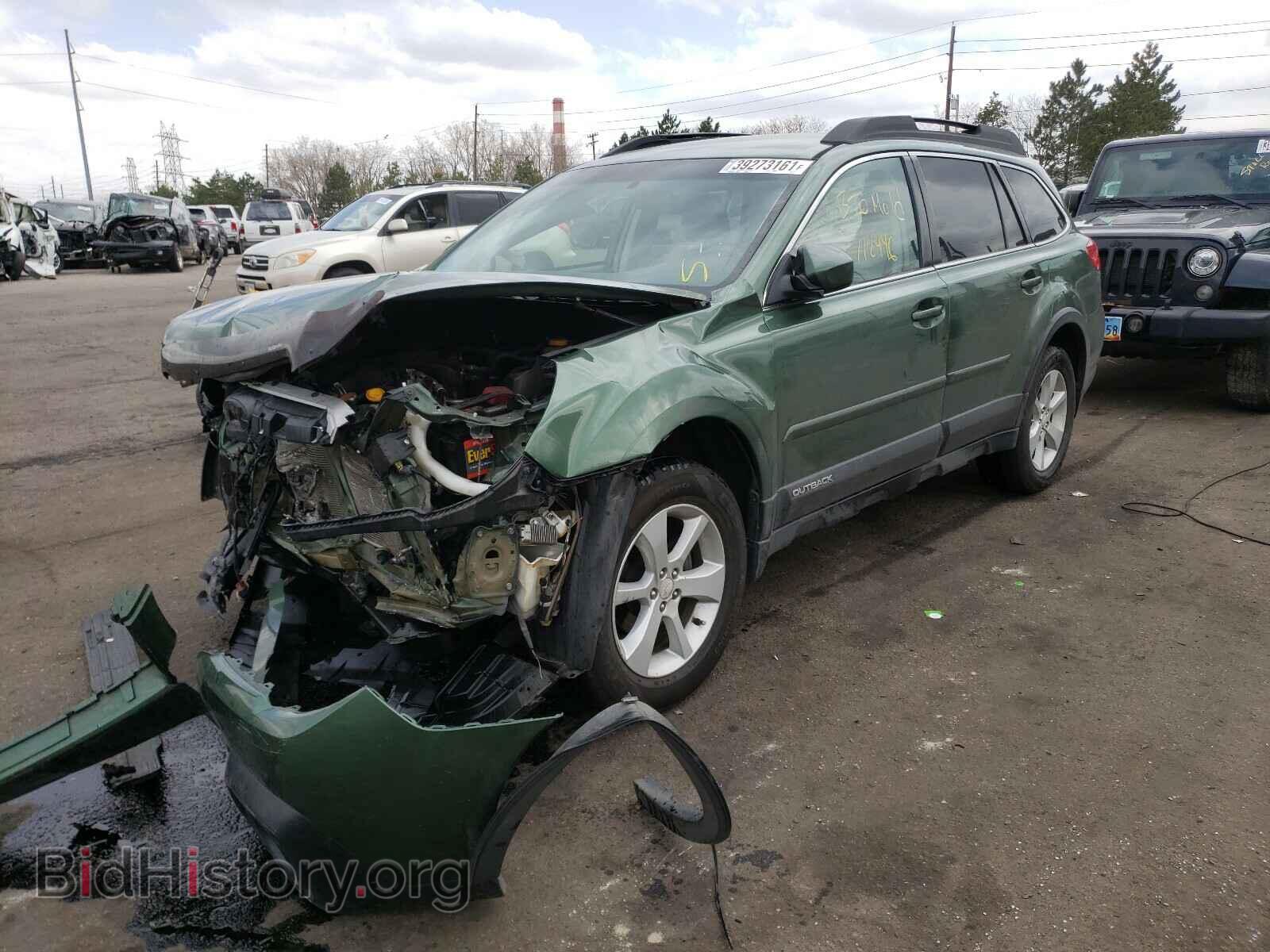2014 SUBARU OUTBACK - VIN: 4S4BRBCC4E3256952 - Фото 2