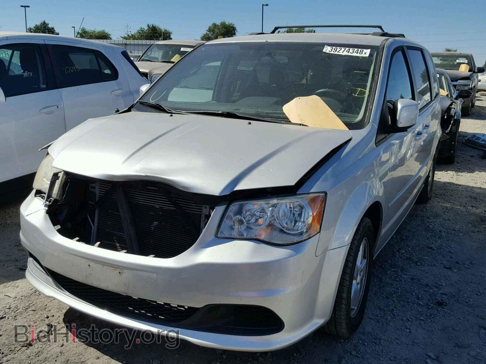 2012 DODGE CARAVAN - VIN: 2C4RDGCG7CR113757 - Фото 2