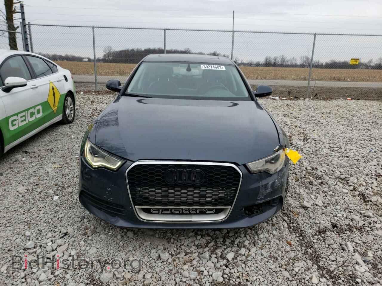 2012 AUDI A6 - VIN: WAUGGAFC3CN123409 - Фото 5