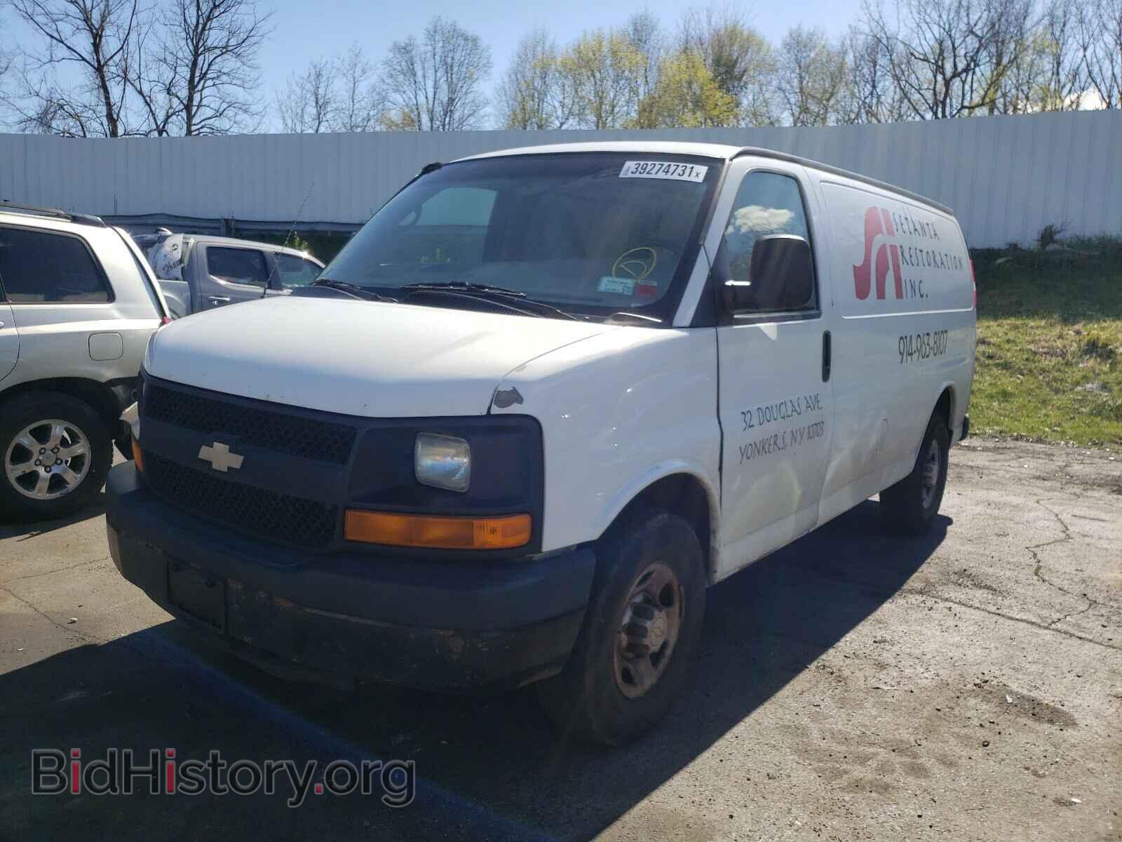 2010 CHEVROLET EXPRESS - VIN: 1GCZGFDA1A1111659 - Фото 2