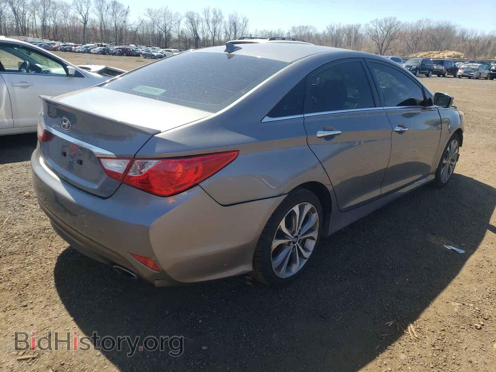 2014 HYUNDAI SONATA - VIN: 5NPEC4AC7EH825718 - Фото 4