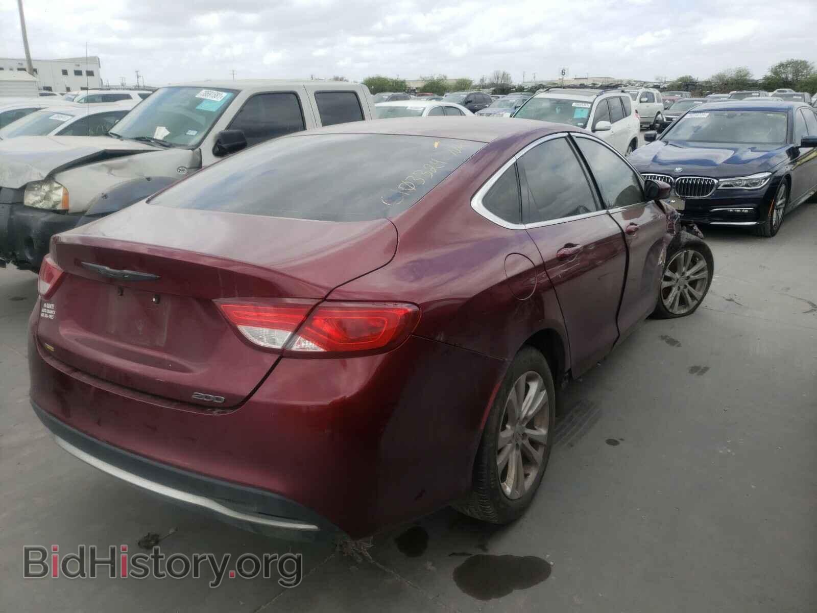 2015 CHRYSLER 200 - VIN: 1C3CCCABXFN679507 - Фото 4
