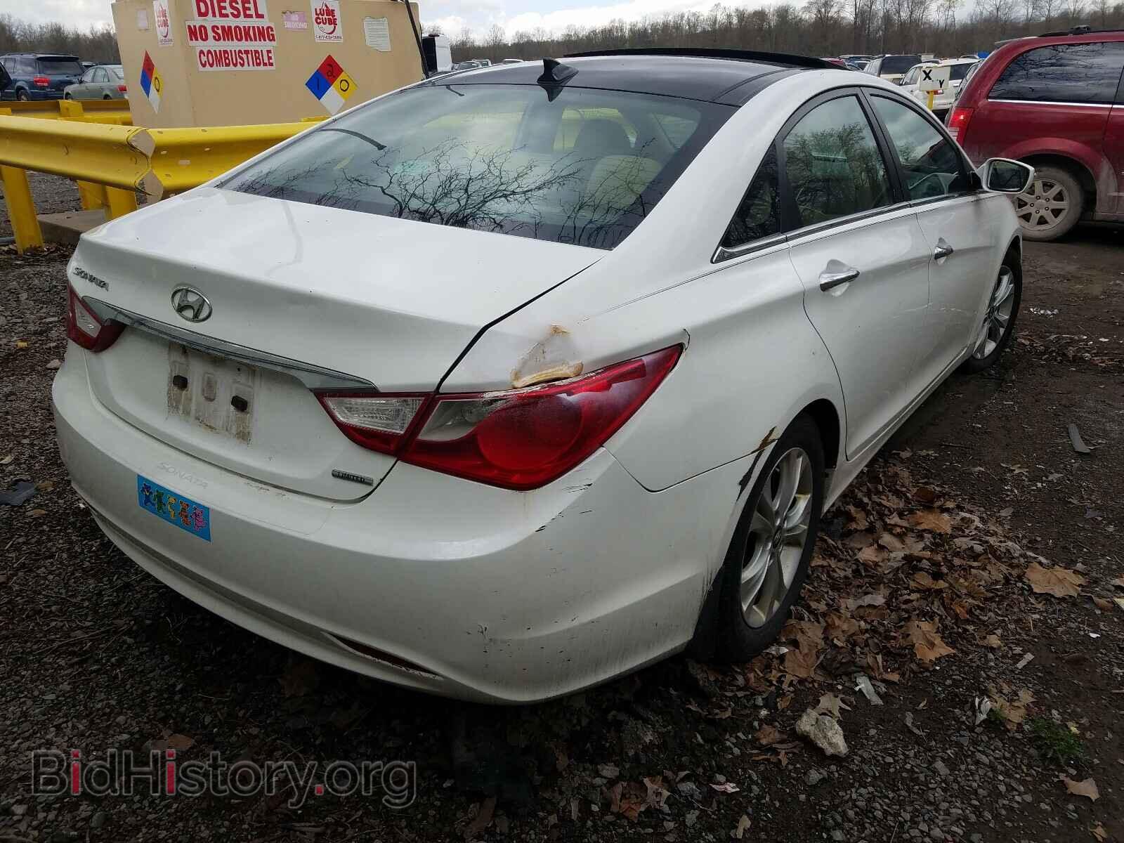 2012 HYUNDAI SONATA - VIN: 5NPEC4AC6CH384385 - Фото 4