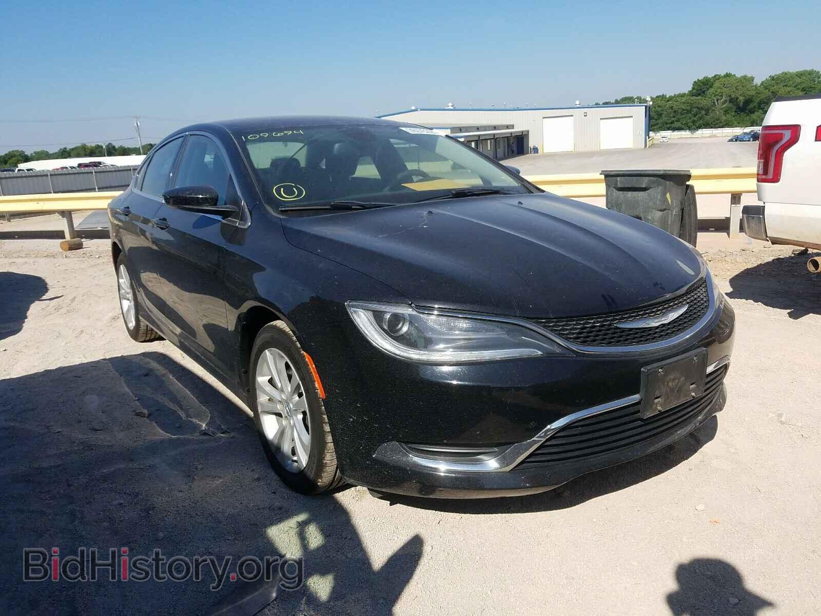Фотография 1C3CCCAB0GN109694 - CHRYSLER 200 2016