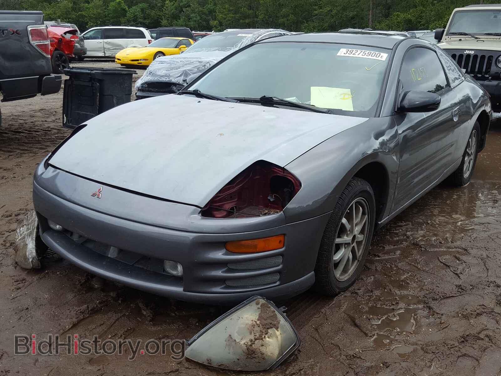 2000 MITSUBISHI ECLIPSE - VIN: 4A3AC44G7YE089748 - Фото 2
