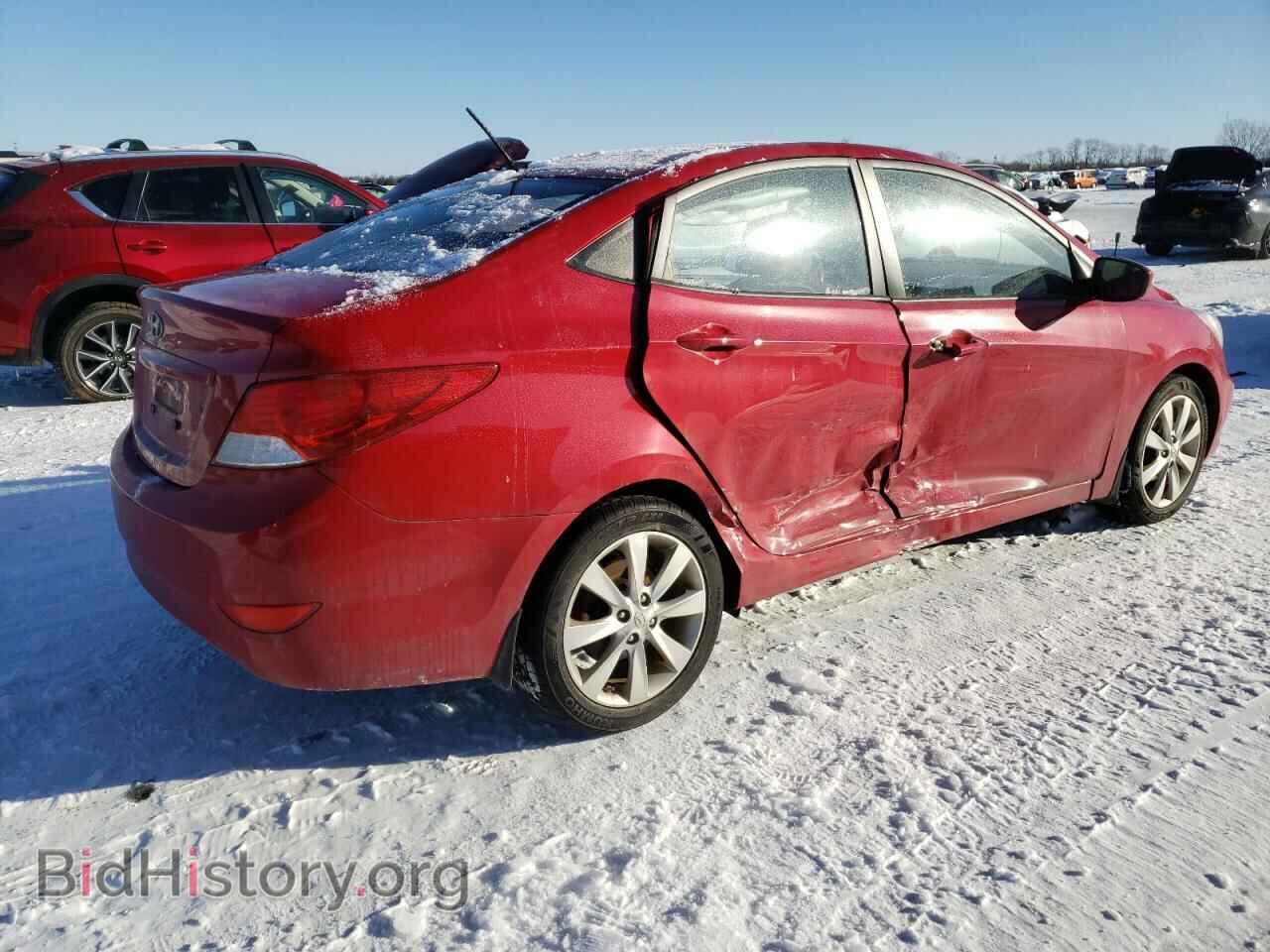 2013 HYUNDAI ACCENT - VIN: KMHCU4AE0DU323672 - Фото 3